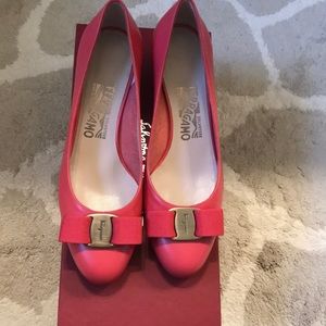 Brand new pink Ferragamo 👠